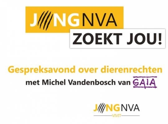 Gespreksavond over dierenrechten met Michel Vandenbosch van GAIA