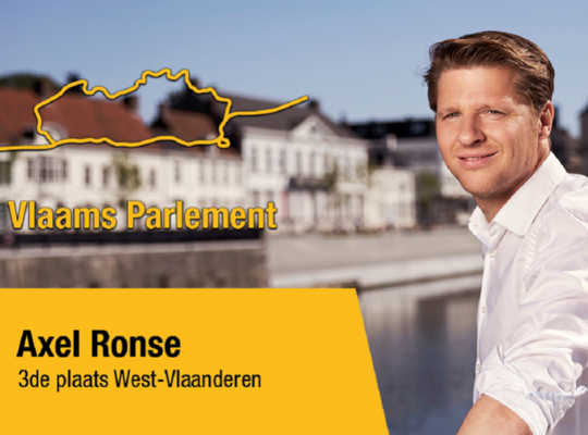 Axel Ronse op plaats 3