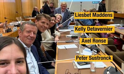 De verkozen raadsleden voor de politieraad en het bijzonder comité